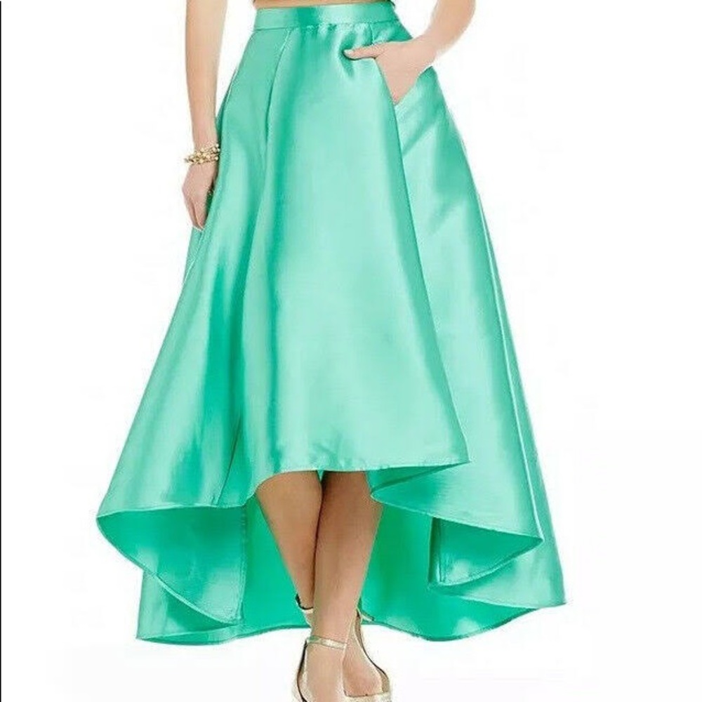 Belle Badgley Mischka Hi Lo Skirt